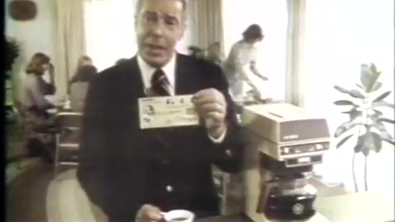 Joe DiMaggio - Mr Coffee commercial 1978