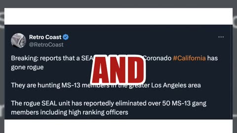 Fact Check: Navy SEAL Team Did NOT 'Hunt' MS-13 Members In Los Angeles -- Navy Denied