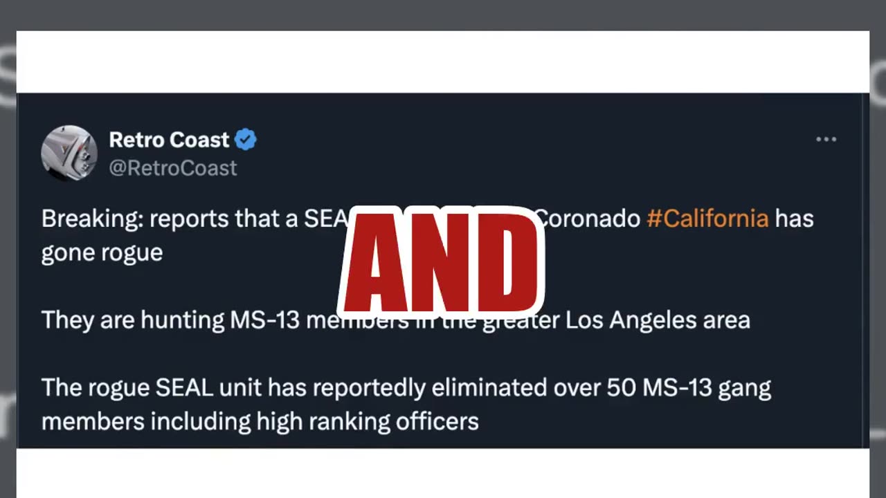 Fact Check: Navy SEAL Team Did NOT 'Hunt' MS-13 Members In Los Angeles -- Navy Denied