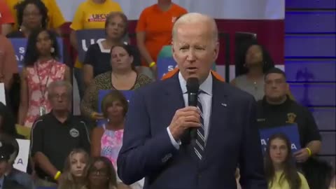 Biden: A Thousand People Storming Parliament