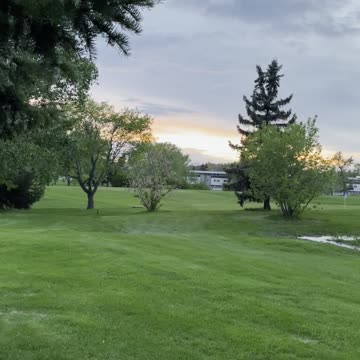 Magic nature in Rundle park Edmonton Canada