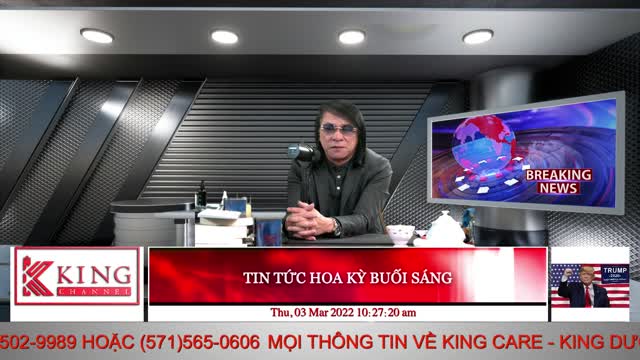 TIN TỨC HOA KỲ BUỔI SÁNG - 03/03/2022 - The KING Channel