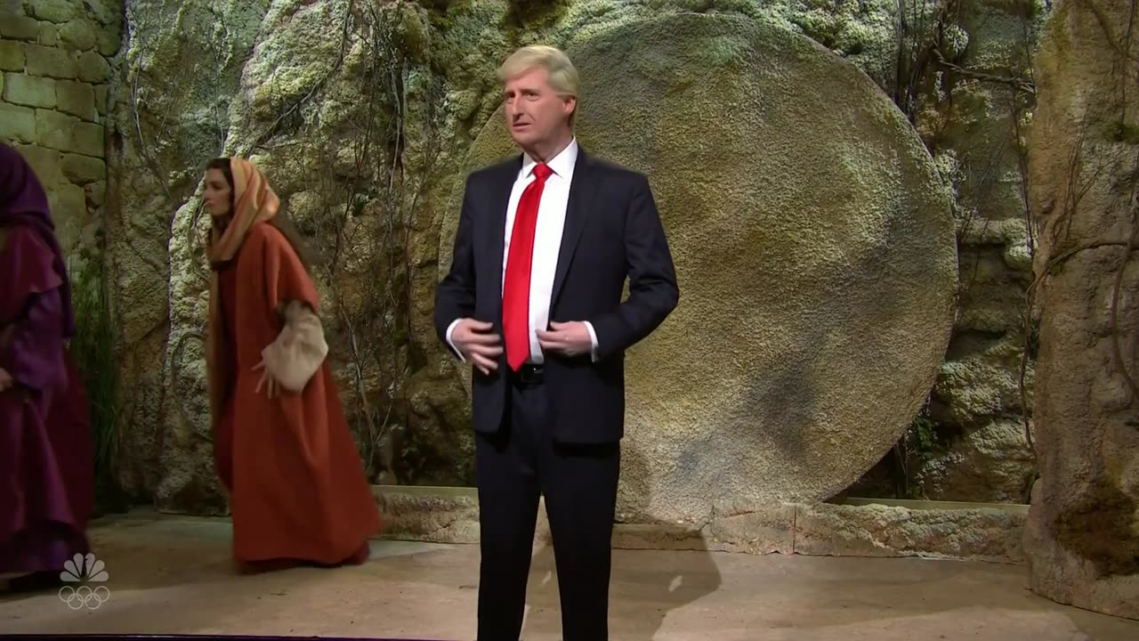 Saturday Night Live uses the Resurrection of Jesus to mock Donald Trump on Easter, March 30, 2024