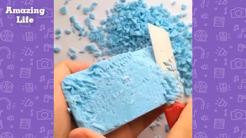 best soap cutting with relaxing sound