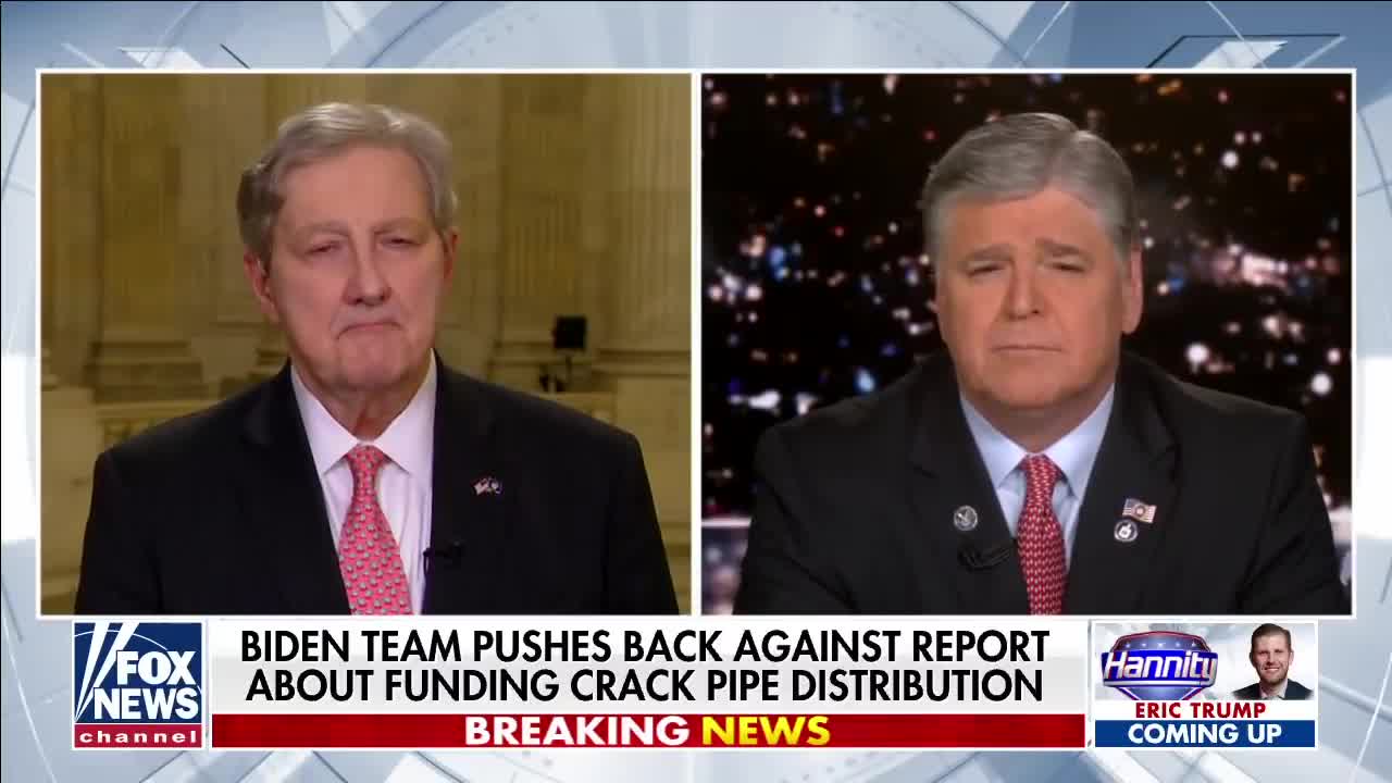 Biden's plan to fund crack pipe distribution is 'stupidity': Sen. Kennedy