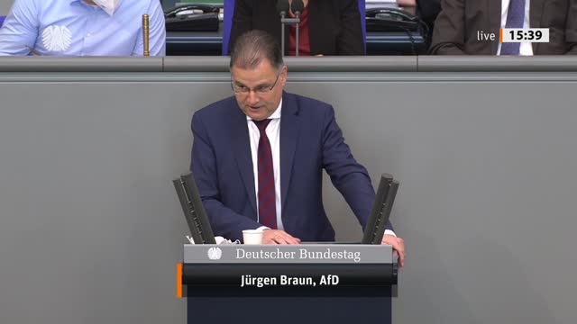 Jürgen Braun Rede vom 22.03.2022 - Umwelt, Naturschutz, nukleare Sicherheit und Verbraucherschutz