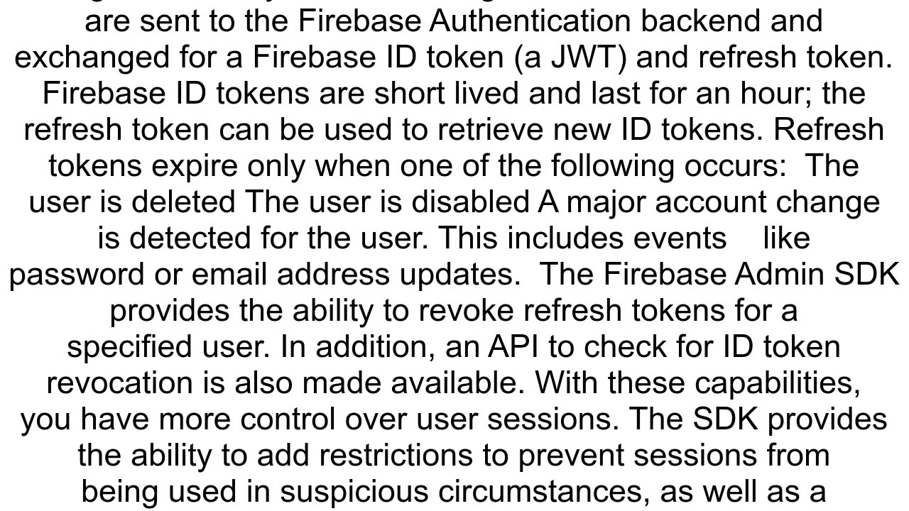 How to shorten the expiration time on Firebase auth tokens for testing