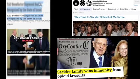 Health⧸Medicine： Dr. David Duke Exposes the Jew Sackler Family