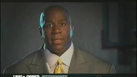 April 30, 2005 - Magic Johnson Promo for 'Law & Order'