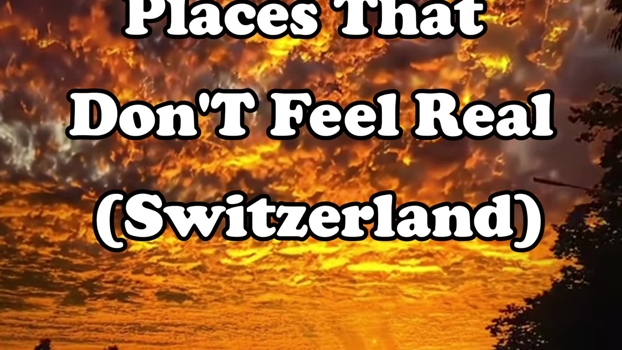 Places That Don't Feel Real!!