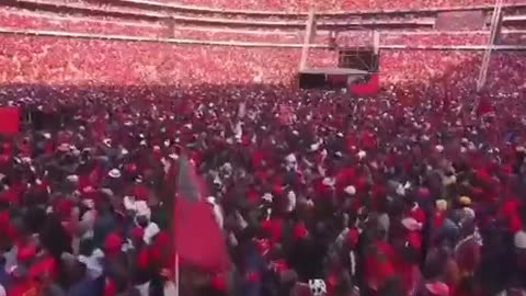 'Kill the Boer' rally in South Africa where a white genocide, ignored by the msm is taking place...