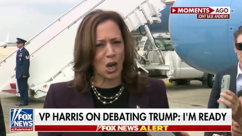 Kamala: "I'm ready to debate Donald Trump"