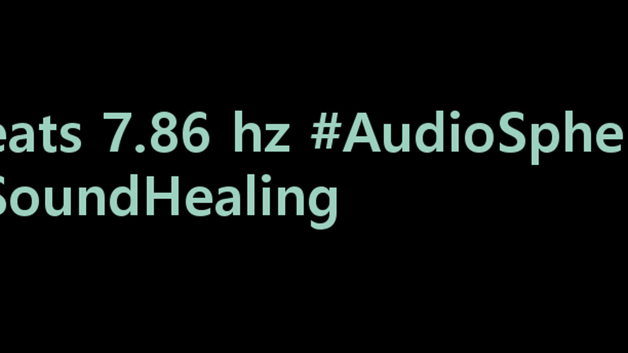 binaural_beats_7.86hz_EasyListening BinauralAmbience AudioSphereTherapy