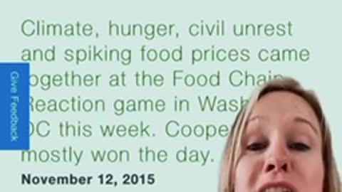 *MUST WATCH* Food Crisis Simulation Just Like Event 201 Resulting in Global Carbon Tax