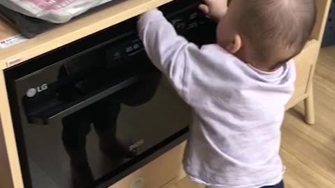 Baby and Microwave