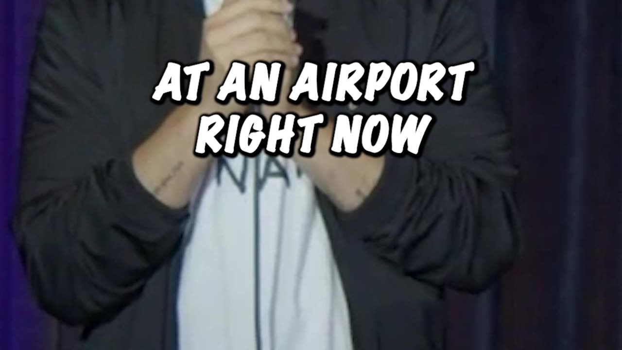 Nephew at Airport