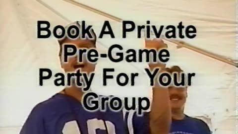 August 2001 - Indianapolis Colts Party Zone