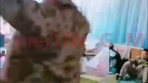 Ukrainians have fun in kindergarten. Real bravery!