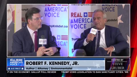 RFK, JR COMMENTS ON HIS TREATMENT FROM DEMOCRATS