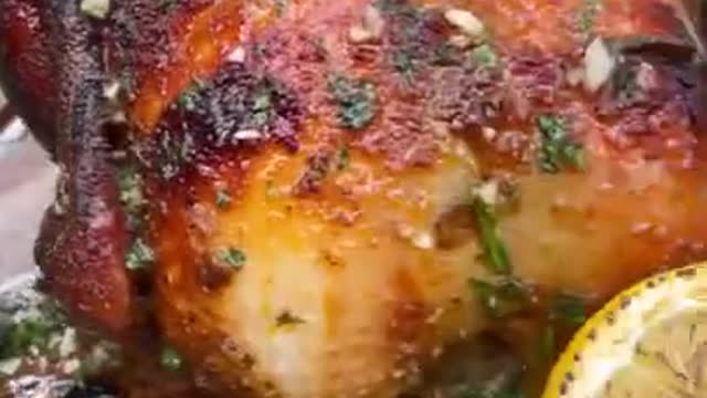 Lemon Chili Rye Rotisserie Chicken Recipe