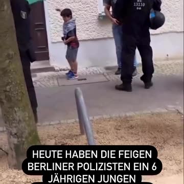 🔘Nuovo articolo | 09 giugno 2024 La polizia nazista tedesca arresta un bambino di 6 anni...