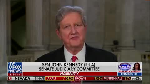 Sen John Kennedy hilariously calls out the "whack jobs"