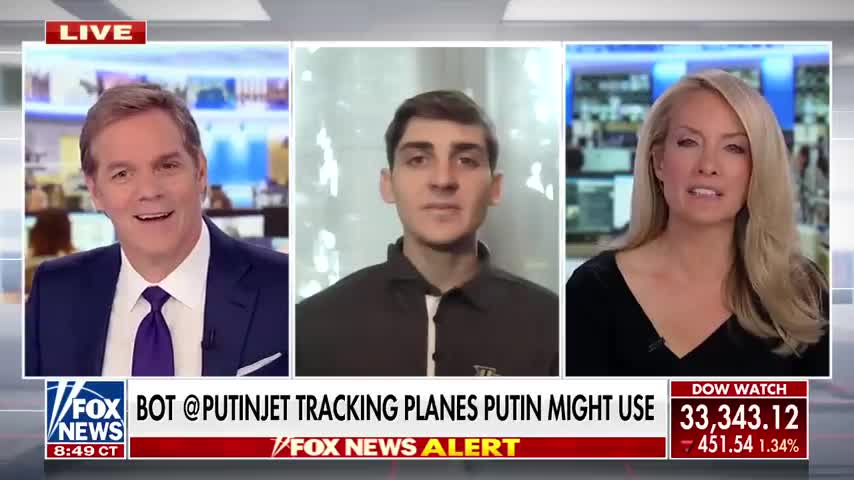 Teen reveals how he tracks Russian oligarchs private jets