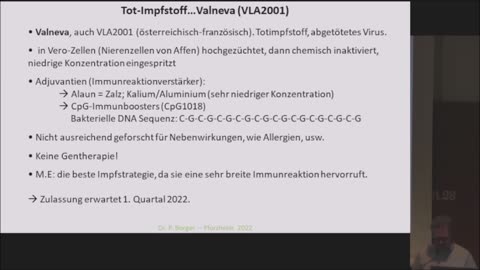 WISSENSCHAFTLICHE ANALYSE DER COVID-IMPFSTOFFE. Vortrag von Dr. Peter Borger, Molekularbiologe