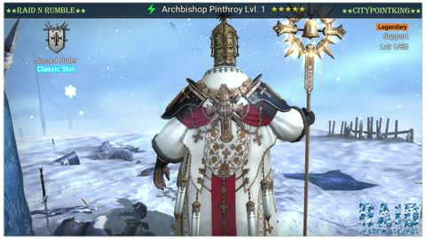 Raid Shadow Legends - Archbishop Pinthroy - Classic Skin