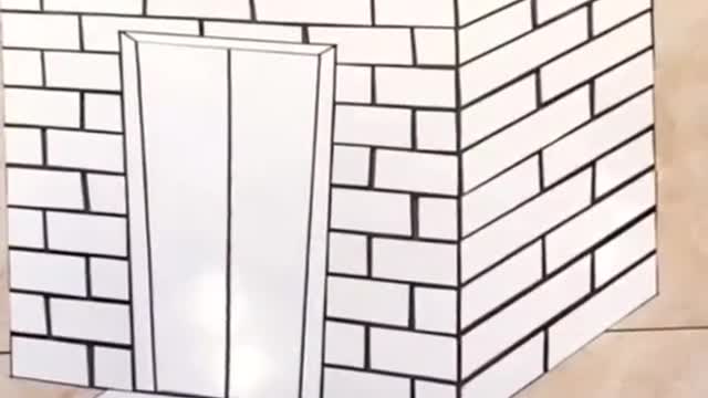. Shake the door directly open.