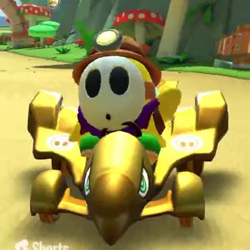 Mario Kart Tour - Yellow Shy Guy (Explorer) Gameplay (Exploration Tour 2024 Ranked Cup Reward)