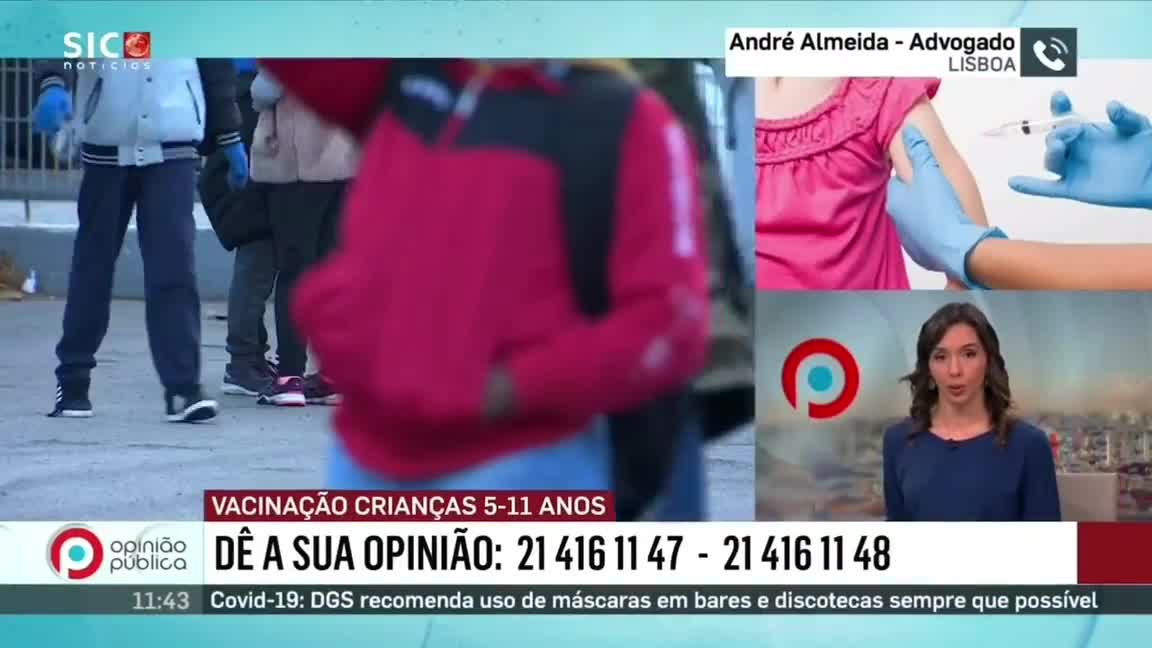 Opinião Publica - André Almeida advogado deixa tudo claro sobre vacinação 5-11