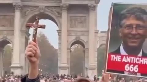 This man holding the sign is probably right