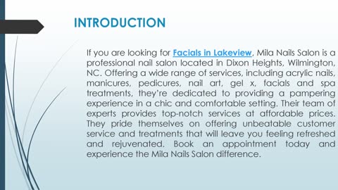 If you are looking for Facials in Lakeview