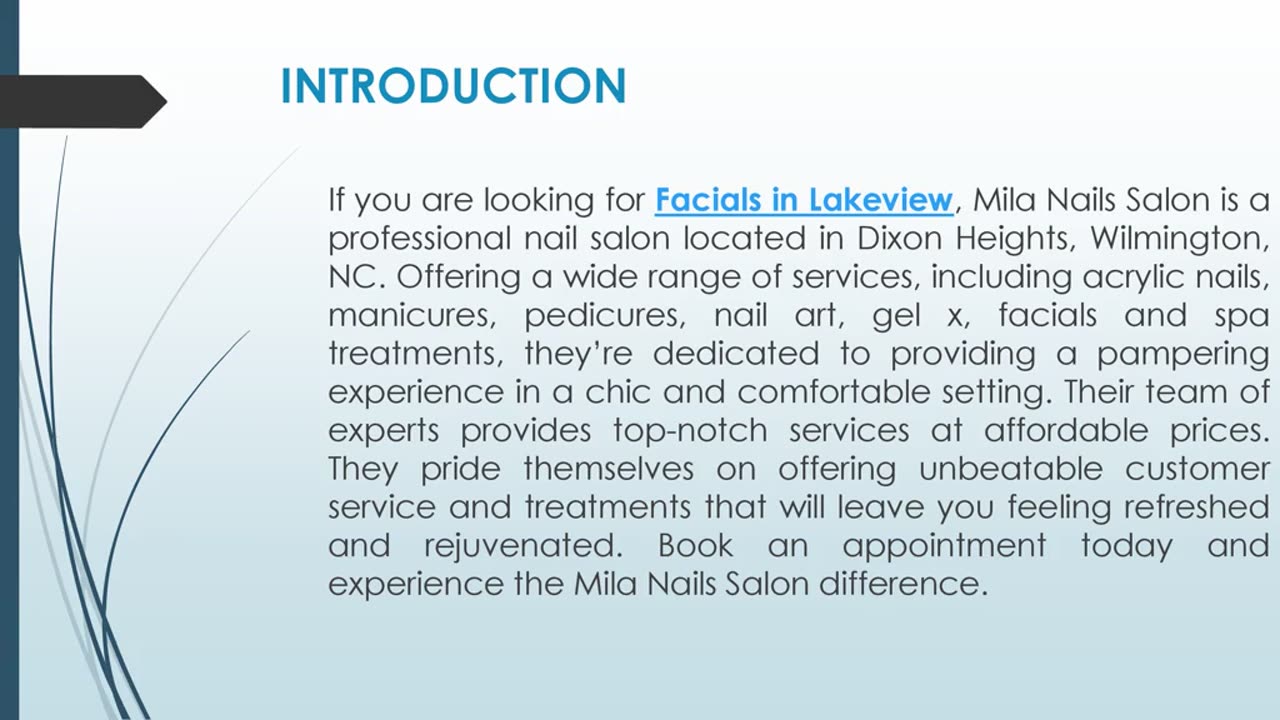 If you are looking for Facials in Lakeview