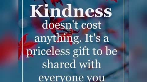 Kindness