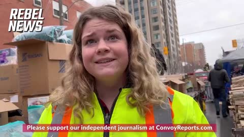 Canadian truckers share the foods and goods