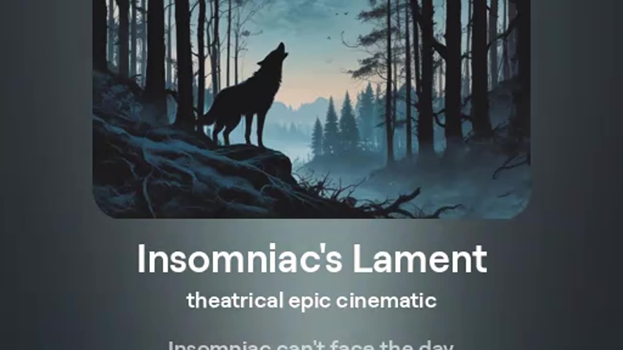 Insomniac's Lament