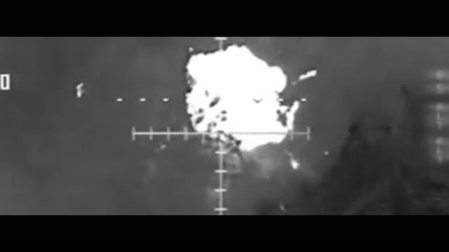 Destruction of a Russian tank and the death of 15 soldiers, because they were watching... a movie!