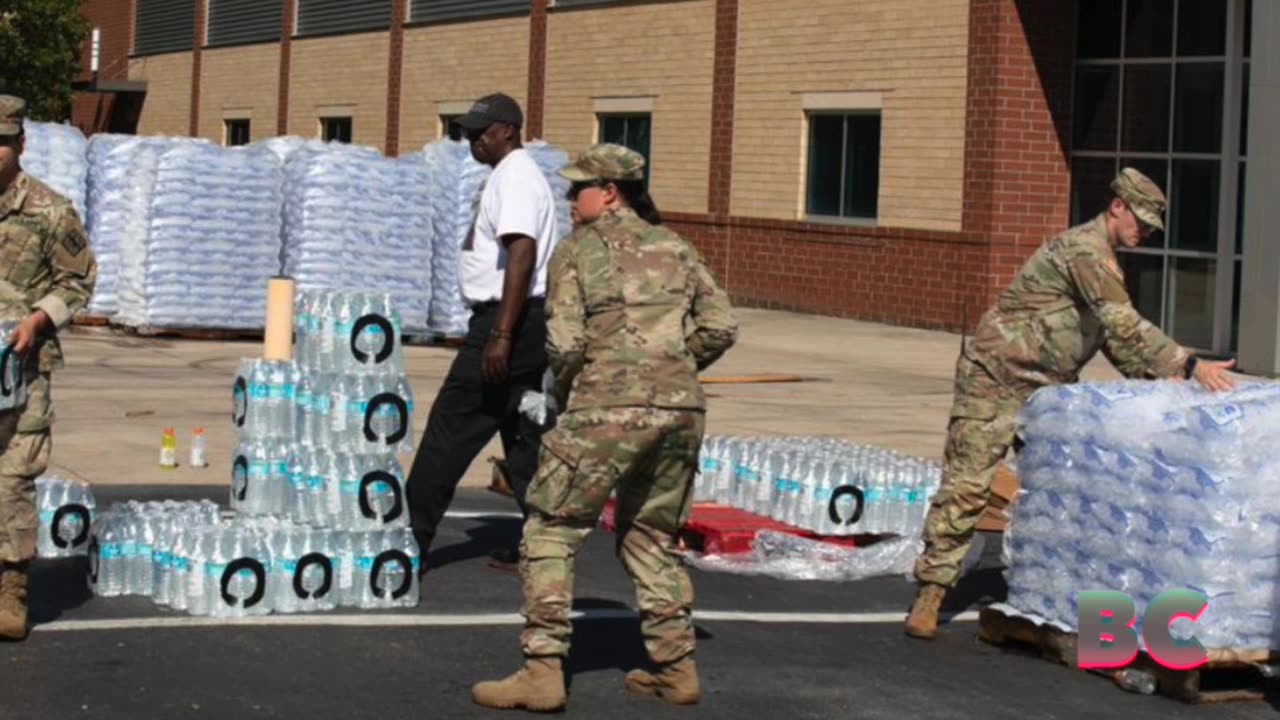 Active duty troops deploy to NC mountain