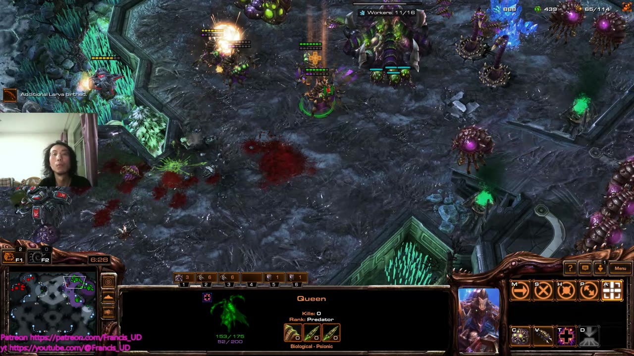 sc2 zvt on ghost river last sc2 game this summer..