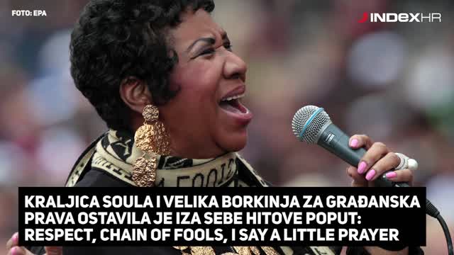 Umrla je pjevačica Aretha Franklin