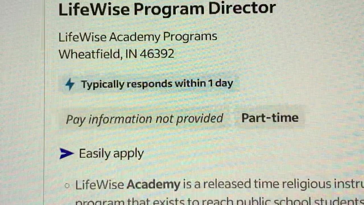 LifeWise Academy Program Director positions