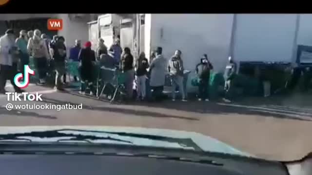 South Africa Bread Line