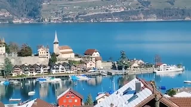 Spiez, the most beautiful town in Switzerland