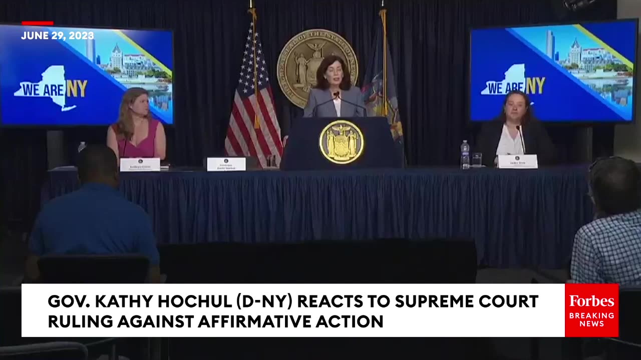 'A Dark Day For Democracy And Equality'- Kathy Hochul Slams SCOTUS Ruling Against Affirmative Action