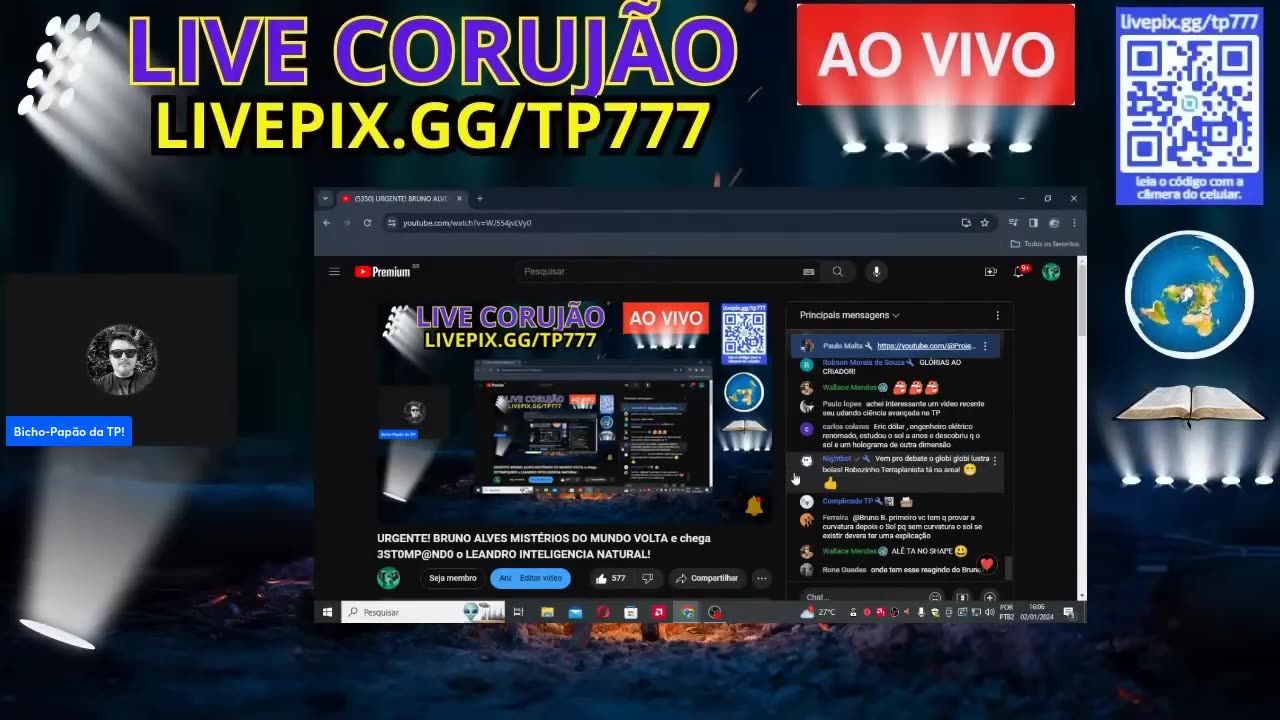 Canal Evidências - WJ554jvLVy0 - BRUNO ALVES VOLTA e chega 3ST0MPND0 o LEANDRO