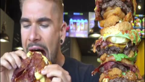 300$ biggest burger challenge