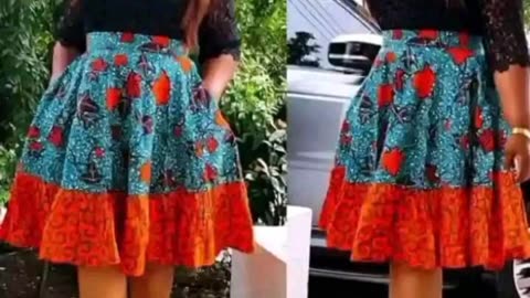 Ankara Skirt Ideas For Gorgeous Ladies