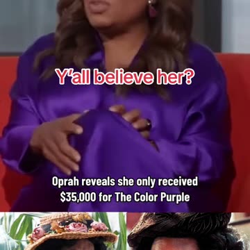 Oprah to her own horn, the lady of the hour